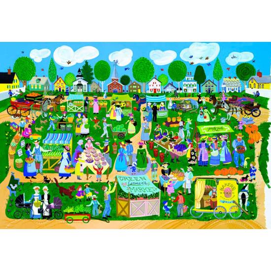Puzzle Alipson Mercado Do Fazendeiro de 1000 Peças