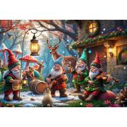 Puzzle Alipson Natal Encantado Na Floresta 1000 Peças