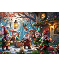 Puzzle Alipson Natal Encantado Na Floresta 1000 Peças