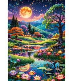 Puzzle Alipson Noite de lua Cheia de 500 Peças