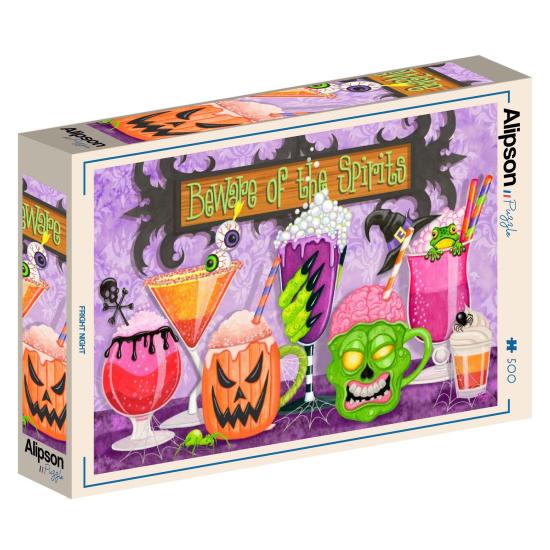 Puzzle Alipson Noite Do Terror de 500 Peças