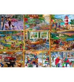 Puzzle Alipson Para todas as Estações de 1000 Peças