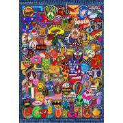 Puzzle Alipson Patch Maluco de 1000 Peças