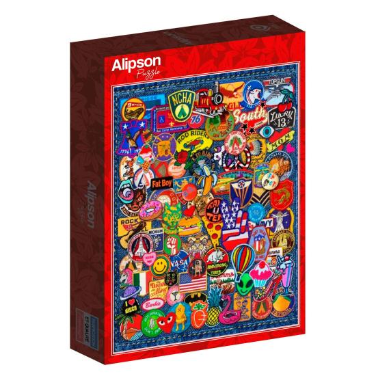Puzzle Alipson Patch Maluco de 1000 Peças