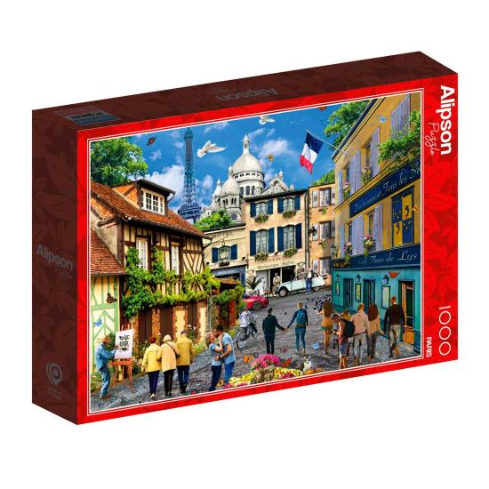 Puzzle Alipson París de 1000 Peças Puzzle Alipson París de 1000 Peças