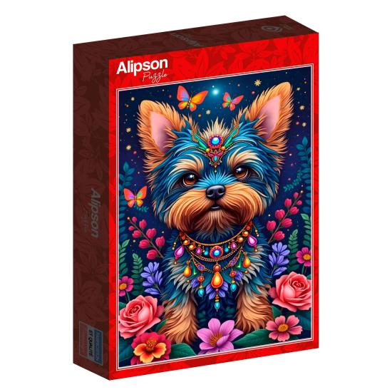 Puzzle Alipson Cachorro Na Terra Das Flores de 1000 Peças Puzzle Alipson Cachorro Na Terra Das Flores de 1000 Peças