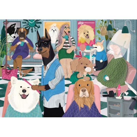 Puzzle Alipson Cachorro Cabeleireiro de 500 Peças