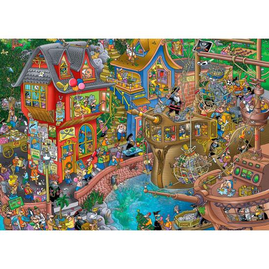 Puzzle Alipson Porto de Pontcheffs de 1000 Peças Puzzle Alipson Porto de Pontcheffs de 1000 Peças