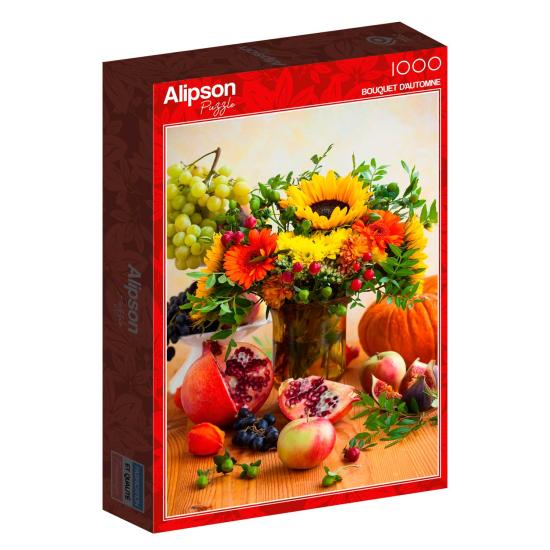 Puzzle Alipson Buquê de Outono de 1000 Peças Puzzle Alipson Buquê de Outono de 1000 Peças