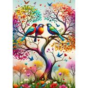 Puzzle Alipson Árvore arco-íris de 500 Peças