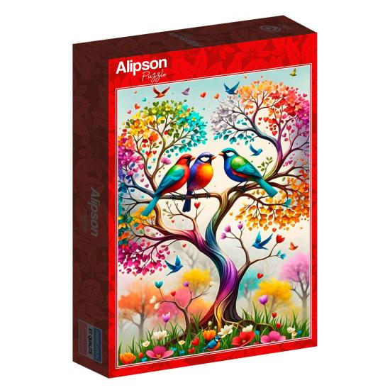 Puzzle Alipson Árvore arco-íris de 500 Peças