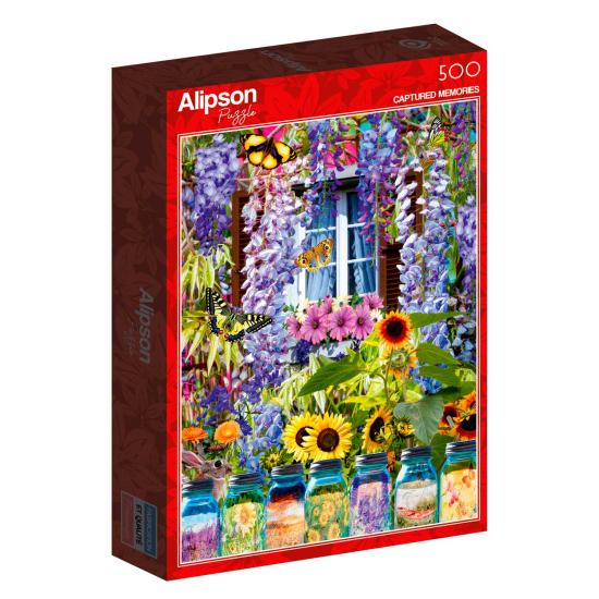Puzzle Alipson Memórias Capturadas de 500 Peças Puzzle Alipson Memórias Capturadas de 500 Peças