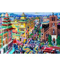 Puzzle Alipson San Francisco, Chinatown de 1000 Peças