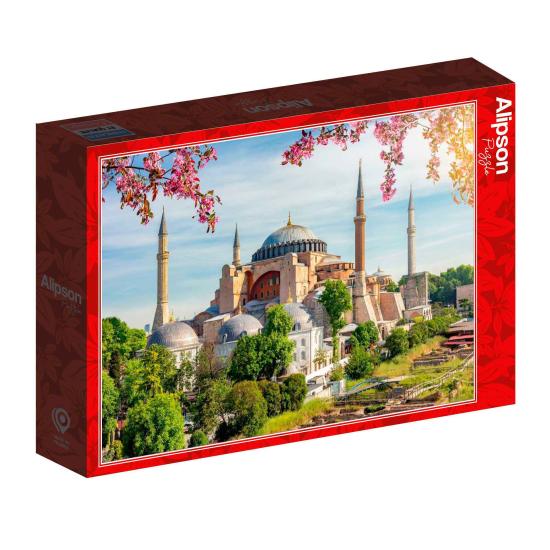 Puzzle Alipson Santa Sofia, Istambul de 1000 Peças Puzzle Alipson Santa Sofia, Istambul de 1000 Peças