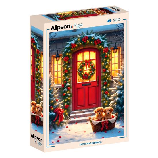 Puzzle Alipson Surpresa De Natal de 500 Peças