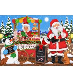 Puzzle Alipson Loja De Doces Do Papai Noel de 1000 Peças