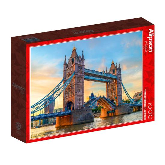 Puzzle Alipson Tower Bridge, Londres de 1000 Peças Puzzle Alipson Tower Bridge, Londres de 1000 Peças