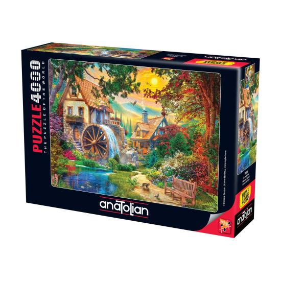 Puzzle Anatolian Pôr Do Sol No Moinho De Água 4000 Pçs