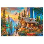 Puzzle Anatolian Pôr Do Sol Em Pine Mountain de 2000 peças