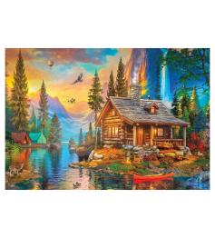 Puzzle Anatolian Pôr Do Sol Em Pine Mountain de 2000 peças