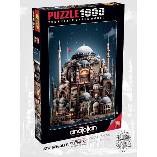 Puzzle Anatolian Ayasofya de 1000 Peças Puzzle Anatolian Ayasofya de 1000 Peças