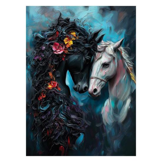 Puzzle Anatolian Preto E Branco 1000 Peças