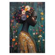 Puzzle Anatolian Linda Garota Africana 500 peças