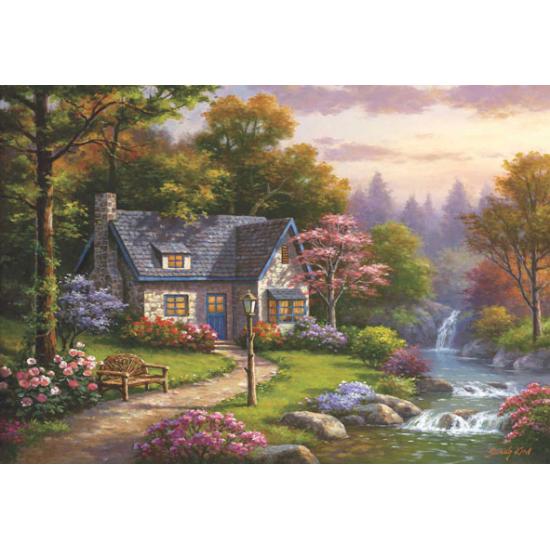 Puzzle Anatolian Cabine e Cachoeira em Río de Piedras de