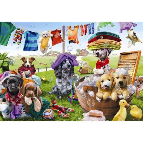 Puzzle Anatolian Cachorrinhos Brincando de 260 peças