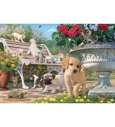 Puzzle Anatolian Cachorrinhos Brincando de Esconde-Esconde 260