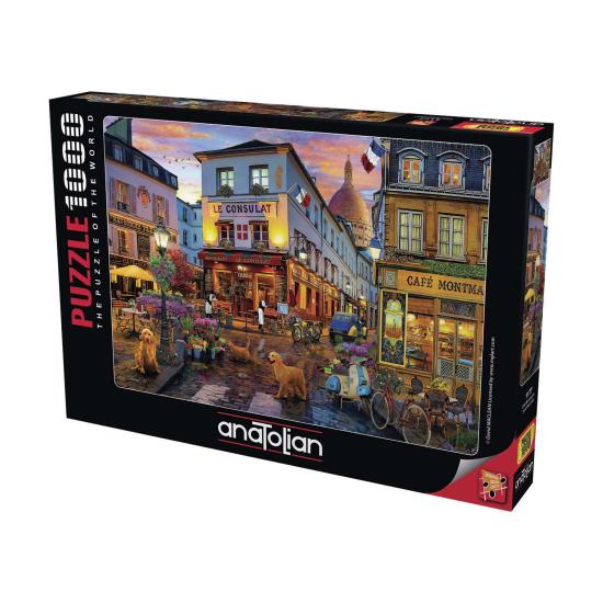 Puzzle Anatolian Café Montmartre 1000 Peças