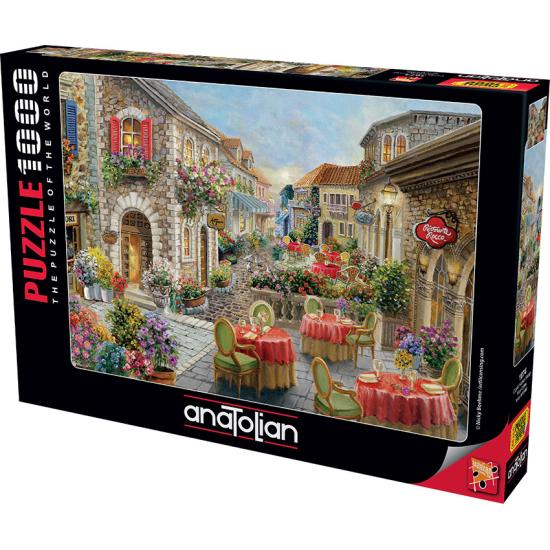 Puzzle de 1000 peças de café de flores da Anatólia