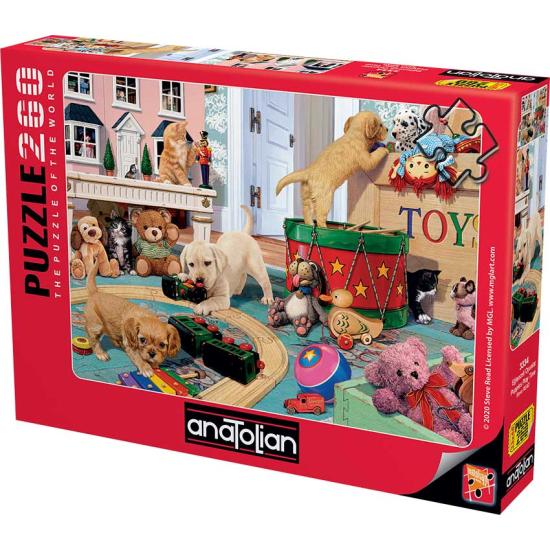 Puzzle Anatolian Filhotes no Playtime 260 peças