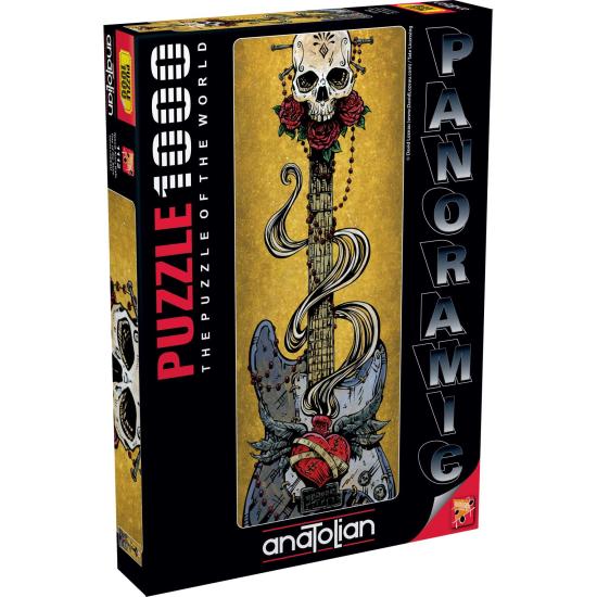 Puzzle Anatolian Caveira Rock, Panorâmico 1000 pçs Puzzle Anatolian Caveira Rock, Panorâmico 1000 pçs