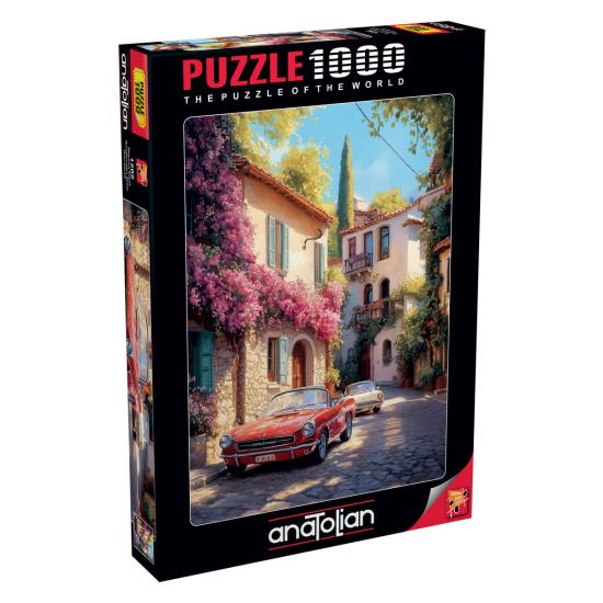 Puzzle Anatolian Rua Das Buganvílias 1000 Peças