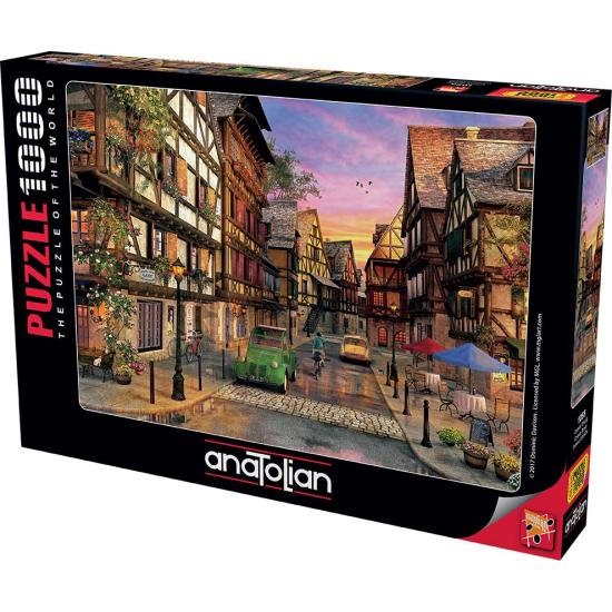 Puzzle Anatolian Street of Colmar, França 1000 peças