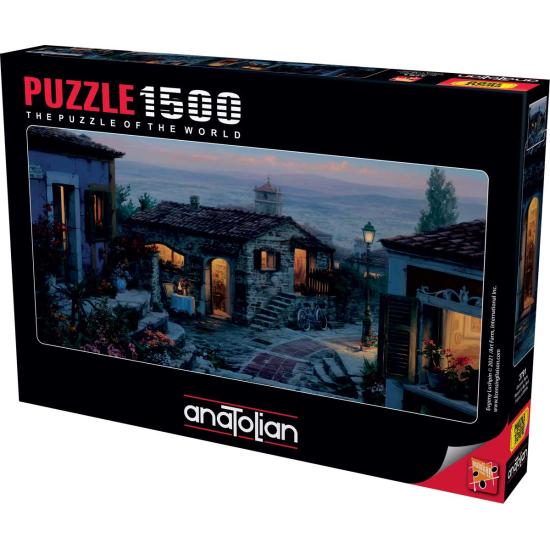 Puzzle Anatolian Rua Noturna de 1.500 peças Puzzle Anatolian Rua Noturna de 1.500 peças