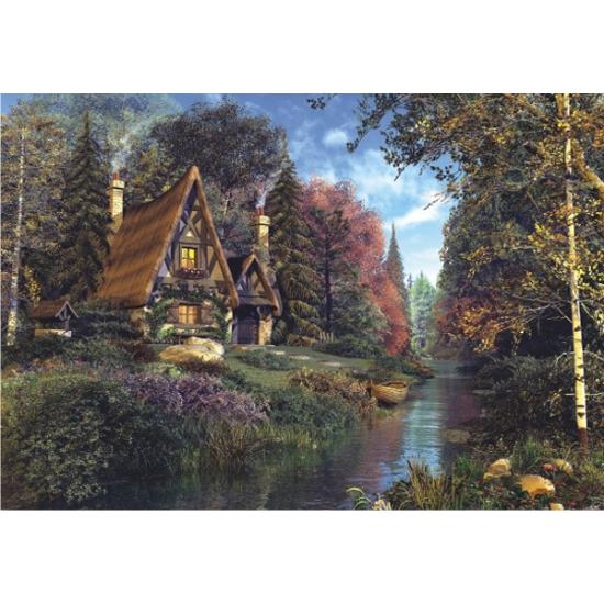 Puzzle Anatolian Casas de Conto de Fadas na Floresta 20