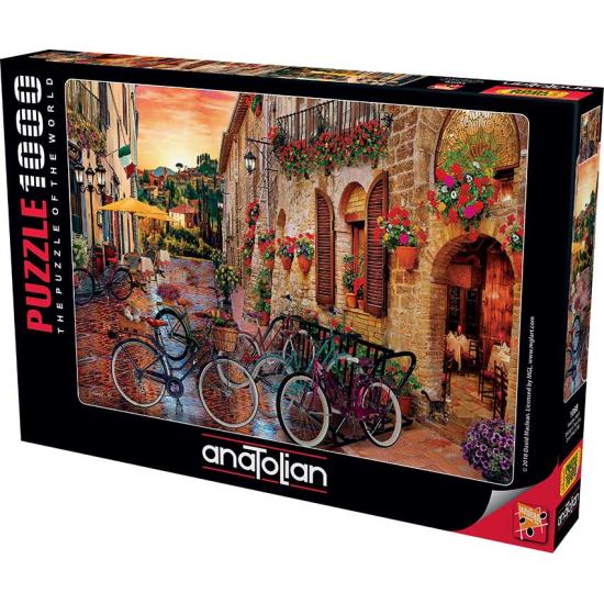 Puzzle Anatolian Bicicletas na Toscana de 1000 peças