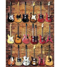 Puzzle Anatolian coleção de guitarras de 1000 peças