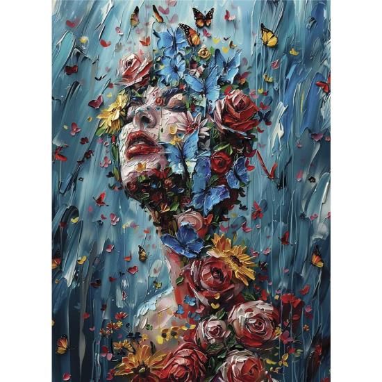 Puzzle Anatolian Efeito Borboleta 1000 Peças