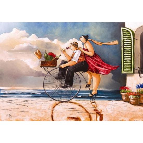 Puzzle Anatolian O Passeio de Bicicleta 500 Peças