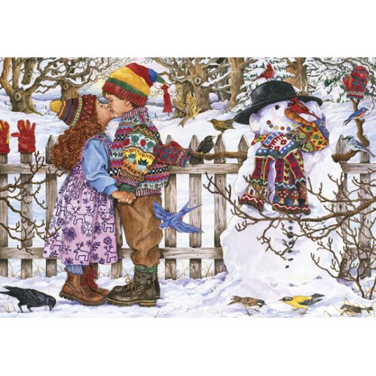 Puzzle Anatolian O Primeiro Beijo 500 Peças Puzzle Anatolian O Primeiro Beijo 500 Peças