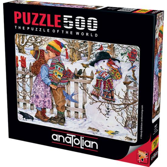 Puzzle Anatolian O Primeiro Beijo 500 Peças Puzzle Anatolian O Primeiro Beijo 500 Peças