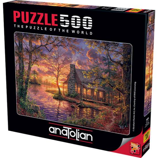 Puzzle Anatolian Refúgio da Paz 500 Peças Puzzle Anatolian Refúgio da Paz 500 Peças