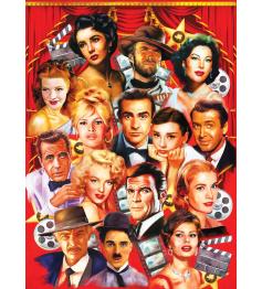 Puzzle Anatolian Estrelas de Hollywood de 1000 Peças