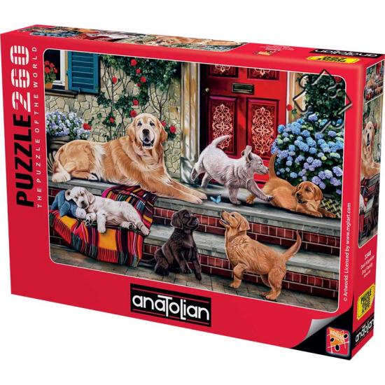 Puzzle Anatolian Família de Cães de 260 pçs