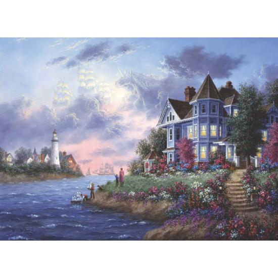 Puzzle de fantasia vitoriana da Anatólia de 1.000 peças