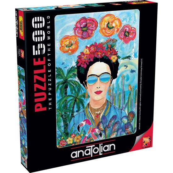 Puzzle Anatolian Frida Khalo 500 peças