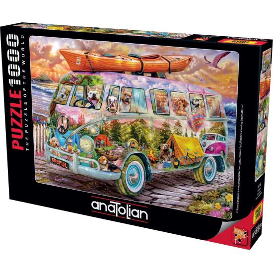 Puzzle Antolian Van Canina de 1.000 peças
